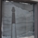 Barnegat Lighthouse Frosted Windows