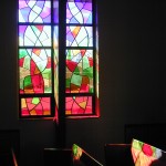 Modern Abstract Stained Glass Light