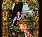 Painted Lady Stained Glass Restoration