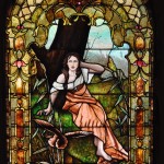 Painted Lady Stained Glass