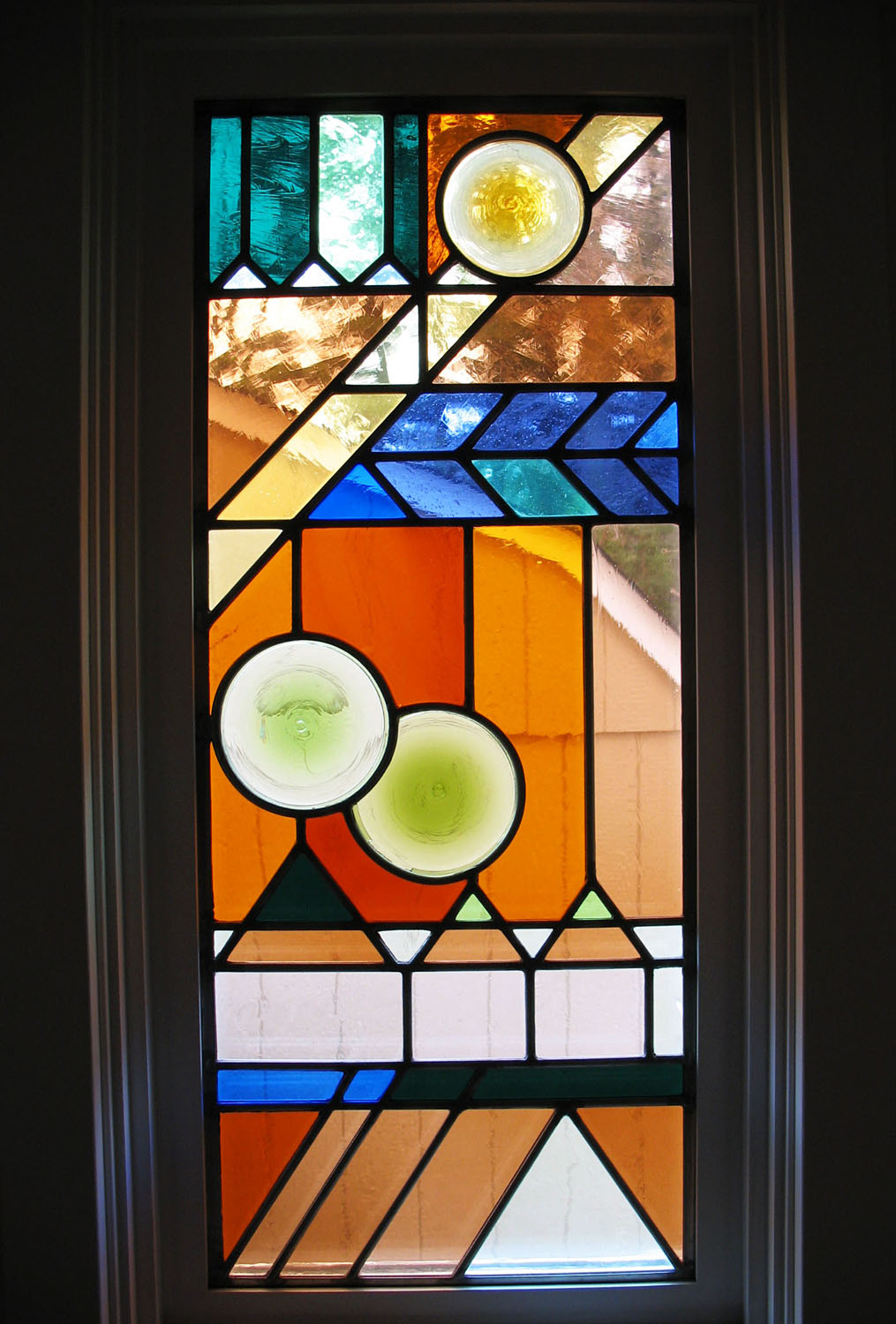 modern stained glass